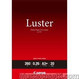 Canon LU-101 Luster Photo Paper Pro -valokuvapaperi, A3+, 20 arkkia