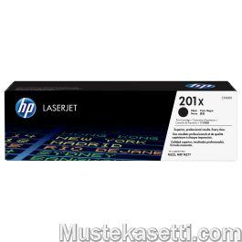 HP 201X -laservärikasetti, musta