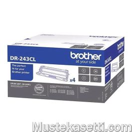 Brother DR243CL, rumpusarja 4-väri CMYK 18000 sivua Orginal