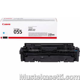 Canon 055, 3014C002 lasermuste syaani 2100 sivua Original