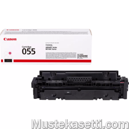 Canon 055, 3014C002 lasermuste magenta 2100 sivua Original