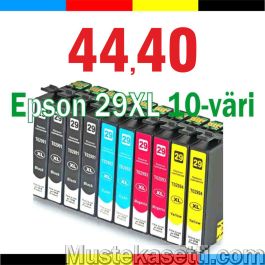 Mustekasetti.com korvaava Epson C13T29964012 29XL, 10-väri CMYKK x2,150ml Takuu 3 vuotta