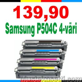 Mustekasetti.com korvaava Samsung CLT-P504C 4-väri CMYK