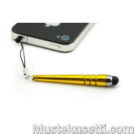 Touch Pen kosketuskynä älypuhelimille ja tableteille keltainen