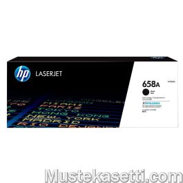 HP W2000A musta laserkasetti uusio 7000 sivua 658A Mustekasetti.com