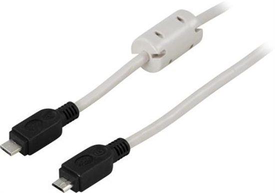 USB 2.0 OTG-kaapeli Micro A-uros - Micro B-uros, 1 m